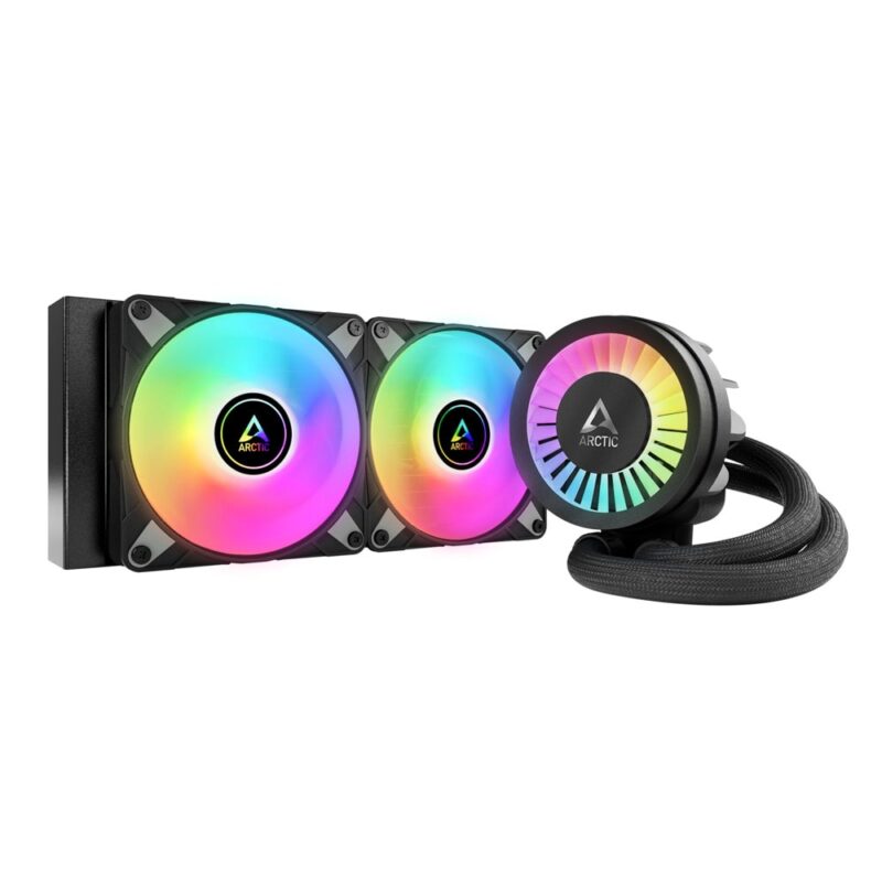 Водно охлаждане за процесор Arctic Liquid Freezer III 240 A-RGB Black, съвместимост със сокети Intel LGA 1700/1851 & AMD AM5/AM4 Намаления и отстъпки ЧеренПетък 3