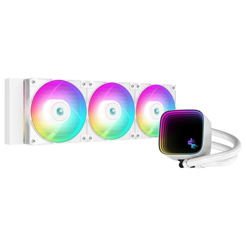 Водно охлаждане за процесор DeepCool LS720 SE White, съвместимост със сокети Intel LGA1700/1200/1151/1150/1155 & AMD AM5/AM4 Намаления и отстъпки ЧеренПетък 3