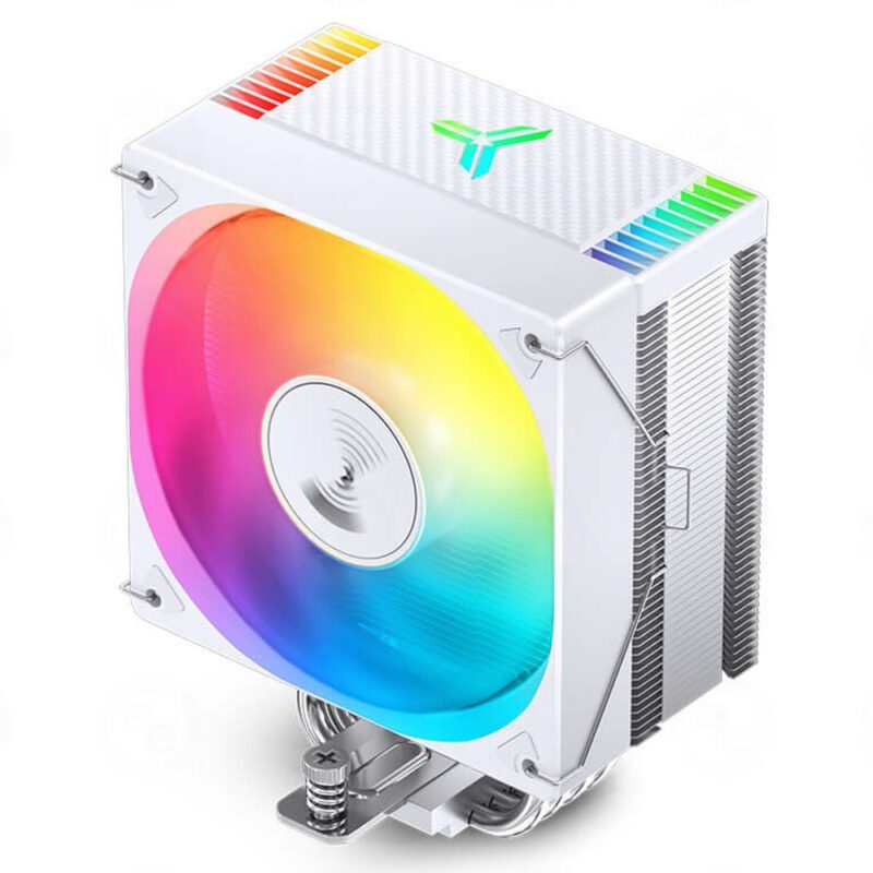 Охлаждане за процесор Jonsbo CR-1400 EVO ARGB White, съвместимост със сокети Intel LGA1700/1200/115X & AMD AM5/AM4 Намаления и отстъпки ЧеренПетък 3