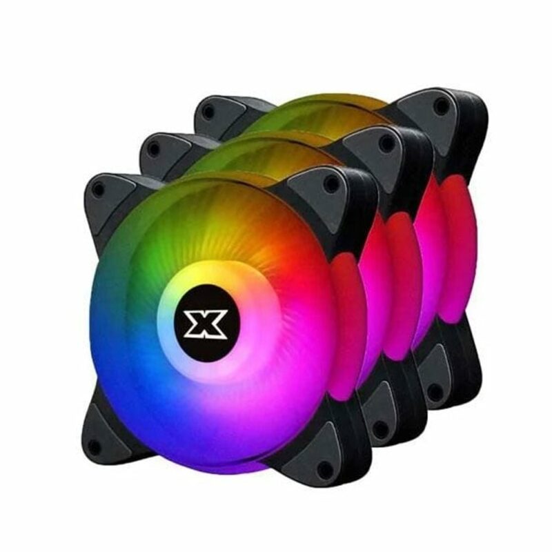 Вентилатори 120mm, Xigmatek Galaxy III Essential, 4-pin, 1200rpm, 3 броя Намаления и отстъпки ЧеренПетък 3