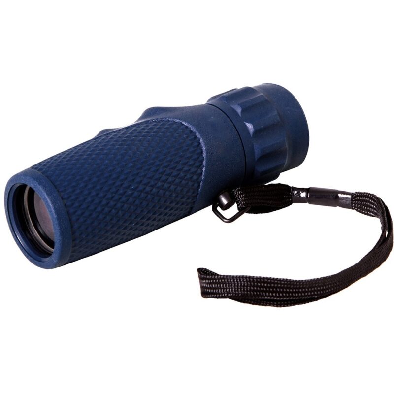 Монокъл Bresser Discovery 10×25, 10x оптично увеличение, диаметър на лещата(апертура) 50mm, гумирано тяло, стъкло BK-7, син Намаления и отстъпки ЧеренПетък 3