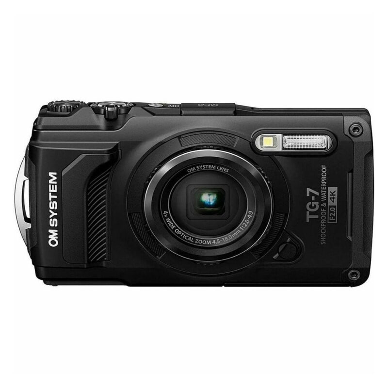 Фотоапарат Olympus TG-7, 4x оптично увеличение, 12 Mpix, 3.0 (7.62 cm) LCD дисплей, слот за SD карта, USB-C, черен Намаления и отстъпки ЧеренПетък 3