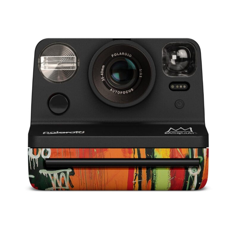 Фотоапарат Polaroid NOW Gen 2 – Basquiat Edition, моментални снимки, светкавица, автофокус, черен Намаления и отстъпки ЧеренПетък 3