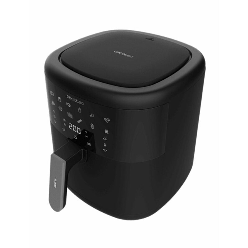 Фритюрник с горещ въздух Cecotec Cecofry Bombastik 6000 Full, 6 л. вместимост, 12 програми за готвене, 1700W, черен Намаления и отстъпки ЧеренПетък 3