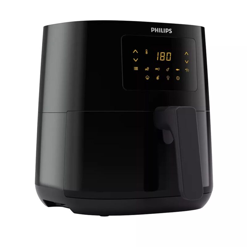 Фритюрник с горещ въздух Philips Airfryer Essentials HD9252/90, 4.1 л. вместимост, Rapid Air функция, LED дисплей, aвтоматично изключване, 1400W, черен Намаления и отстъпки ЧеренПетък 3