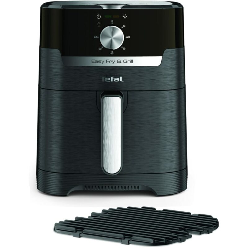 Фритюрник с горещ въздух Tefal Easy fry & Grill EY501815, вместимост 4.2 l, таймер, 1400W Намаления и отстъпки ЧеренПетък 3