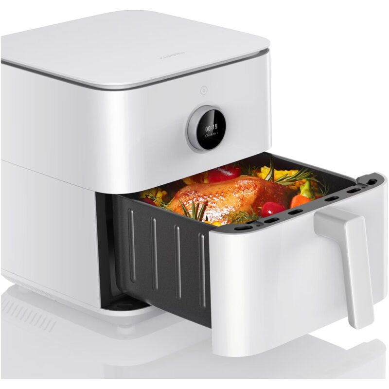 Фритюрник с горещ въздух Xiaomi Smart Air Fryer 6.5, вместимост 6.5 л. SMART контрол, 1800W, Wi-Fi, бял Намаления и отстъпки ЧеренПетък 3