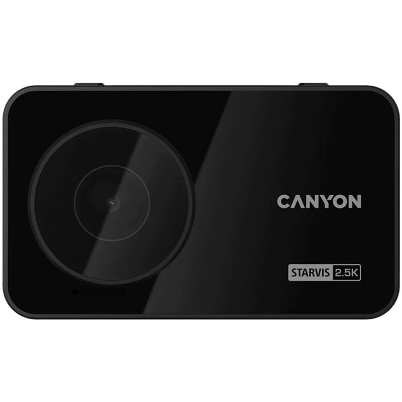 Видеорегистратор Canyon DVR25GPS, камера за автомобил, WQHD (2560×1440@60fps), 3″ (7.62cm), IPS Touch дисплей, 5Mpix, CMOS сензор, MicroSD до 128GB, USB-C, GPS, Wi-Fi Намаления и отстъпки ЧеренПетък 3