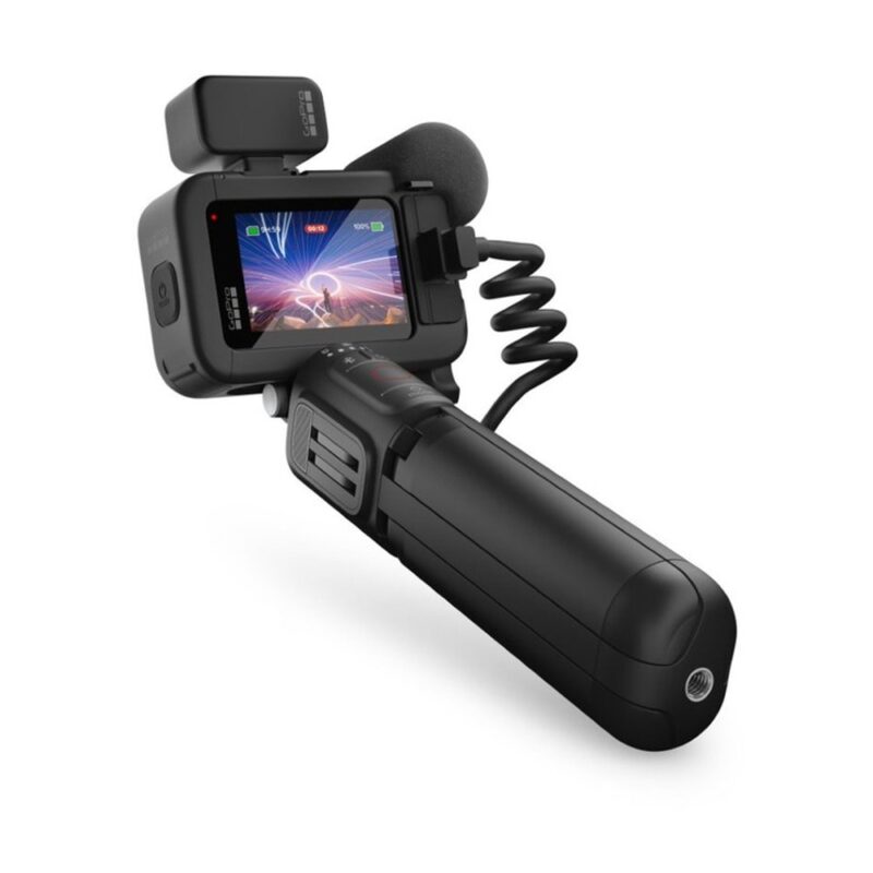 Екшън камера GoPro HERO12 Black Creator Edition, камера за екстремен спорт, 5.3K@60fps, 2.27″ (5.76 cm) заден сензорен дисплей/1.4″ (3.55 cm) преден дисплей, HyperSmooth 6.0 … Намаления и отстъпки ЧеренПетък 3