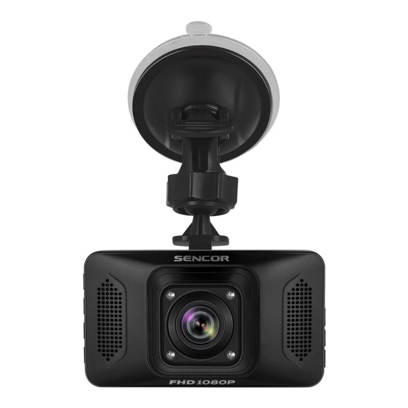 Видеорегистратор Sencor SCR 4200, камера за автомобил, Full HD, 3″(7.62 cm) LCD екран, MicroSD слот до 32GB, черен Намаления и отстъпки ЧеренПетък 2