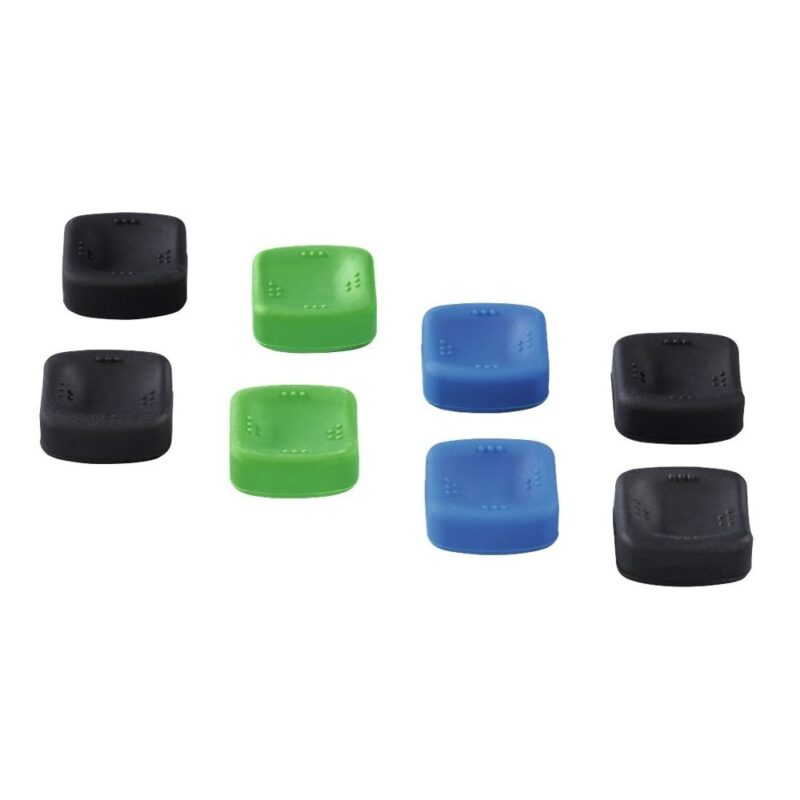 Сменяеми бутончета HAMA Square 54471, за PS4/Xbox One, комплект 8-in-1, черен/зелен/син Намаления и отстъпки ЧеренПетък 3