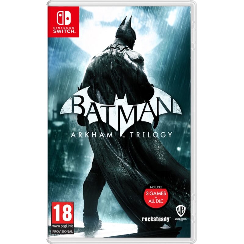 Игра за конзола Batman: Arkham Trilogy, Nintendo Switch Намаления и отстъпки ЧеренПетък 3