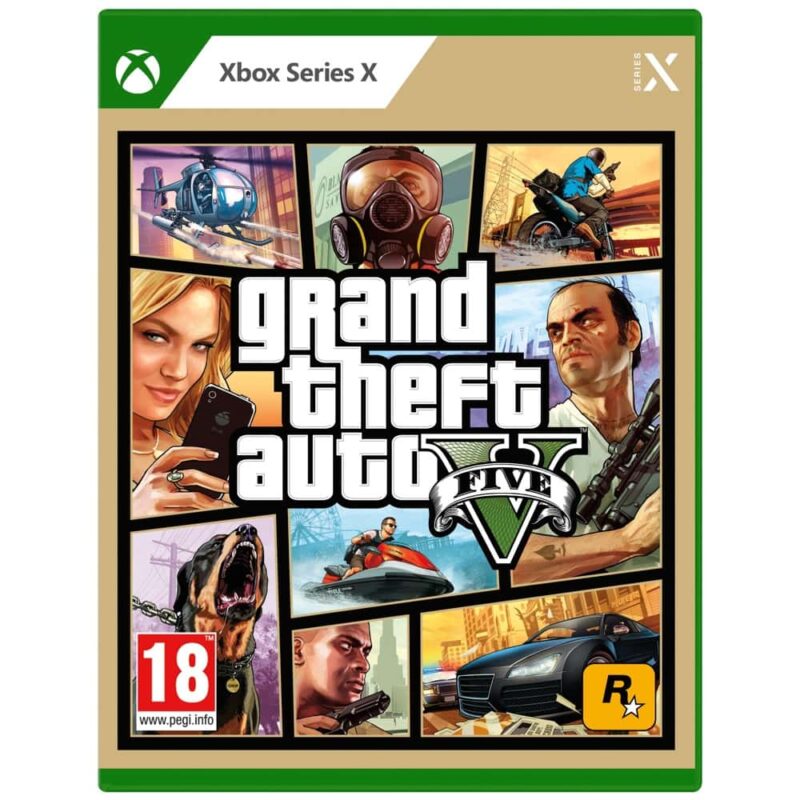 Игра за конзола Grand Theft Auto V, за Xbox Series X Намаления и отстъпки ЧеренПетък 3