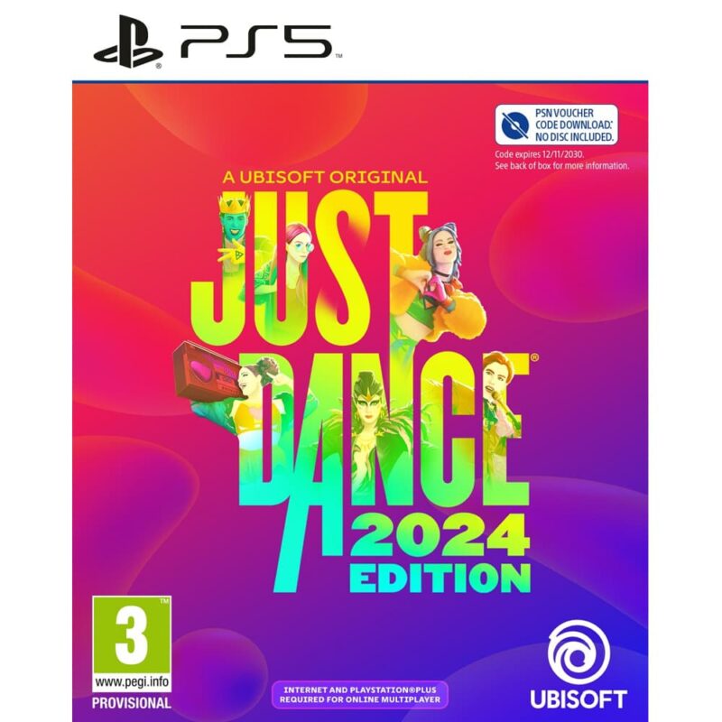 Игра за конзола Just Dance 2024 – Code in a Box, за PS5 Намаления и отстъпки ЧеренПетък 2