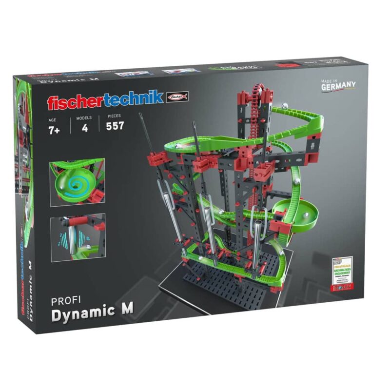 Конструктор Fischertechnik Dynamic M, писта, 4 модела, 550 компонента, над 7г. Намаления и отстъпки ЧеренПетък 3