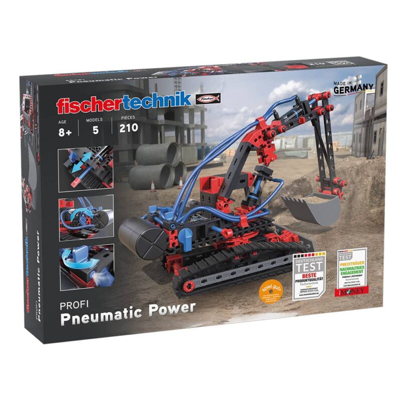 Конструктор Fischertechnik Pneumatic Power, робот, 5 модела, 200 компонента, над 8г. Намаления и отстъпки ЧеренПетък 3