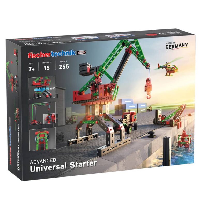 Конструктор Fischertechnik Universal Starter, 15 модела, 255 части, над 7г. Намаления и отстъпки ЧеренПетък 3