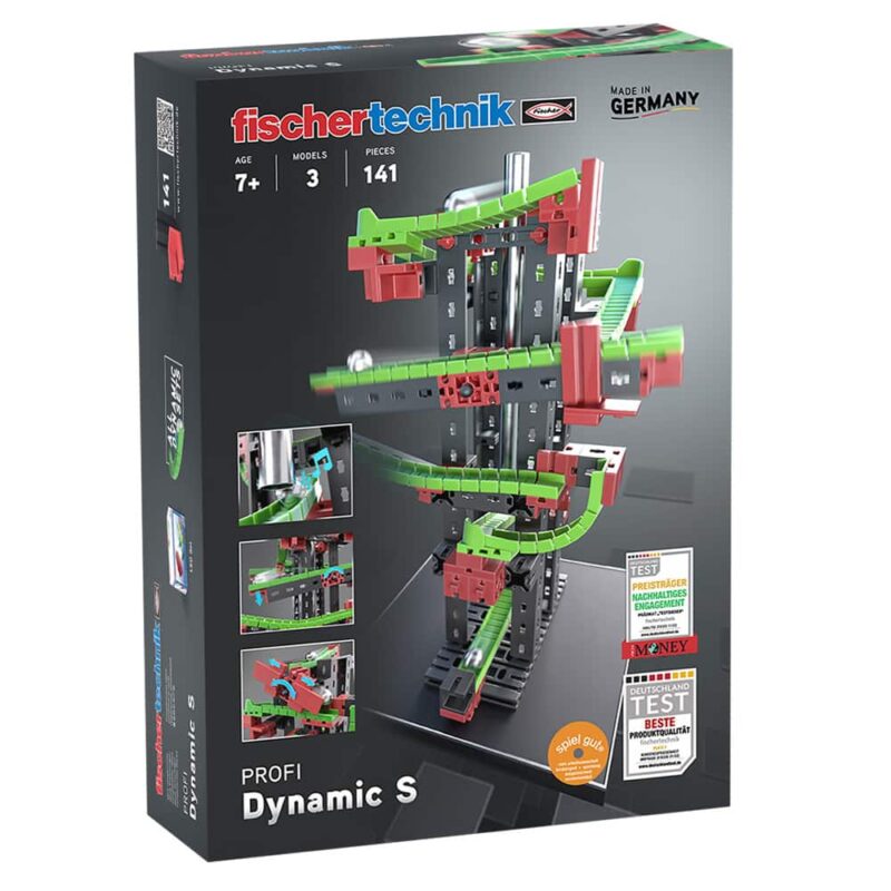 Конструктор Fischertechnik Dynamic S – Marble run, писта, 3 модела, 140 компонента, над 7г. Намаления и отстъпки ЧеренПетък 3