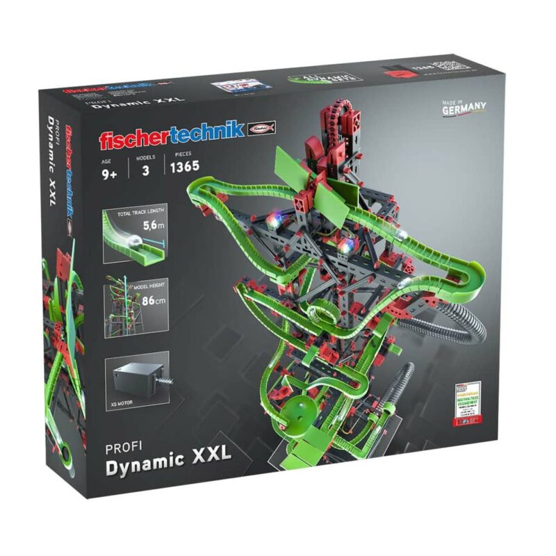Конструктор Fischertechnik Dynamic XXL – Marble run, писта, 3 модела, 1310 компонента, Bluetooth, над 9г. Намаления и отстъпки ЧеренПетък 3