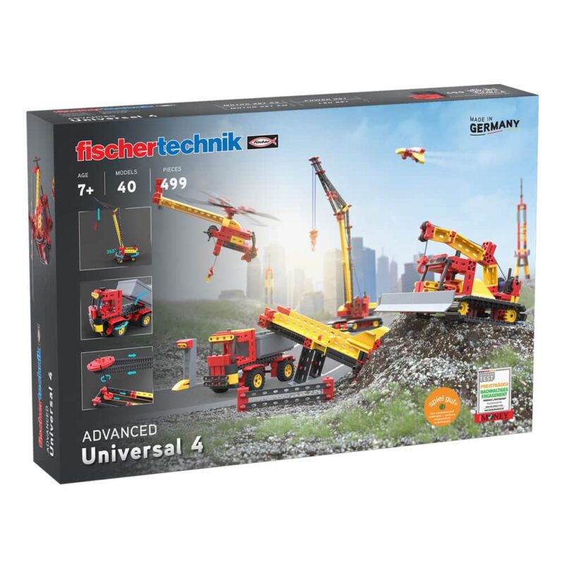 Конструктор Fischertechnik Universal 4, комплект конструктори, 40 модела, над 7г. Намаления и отстъпки ЧеренПетък 3