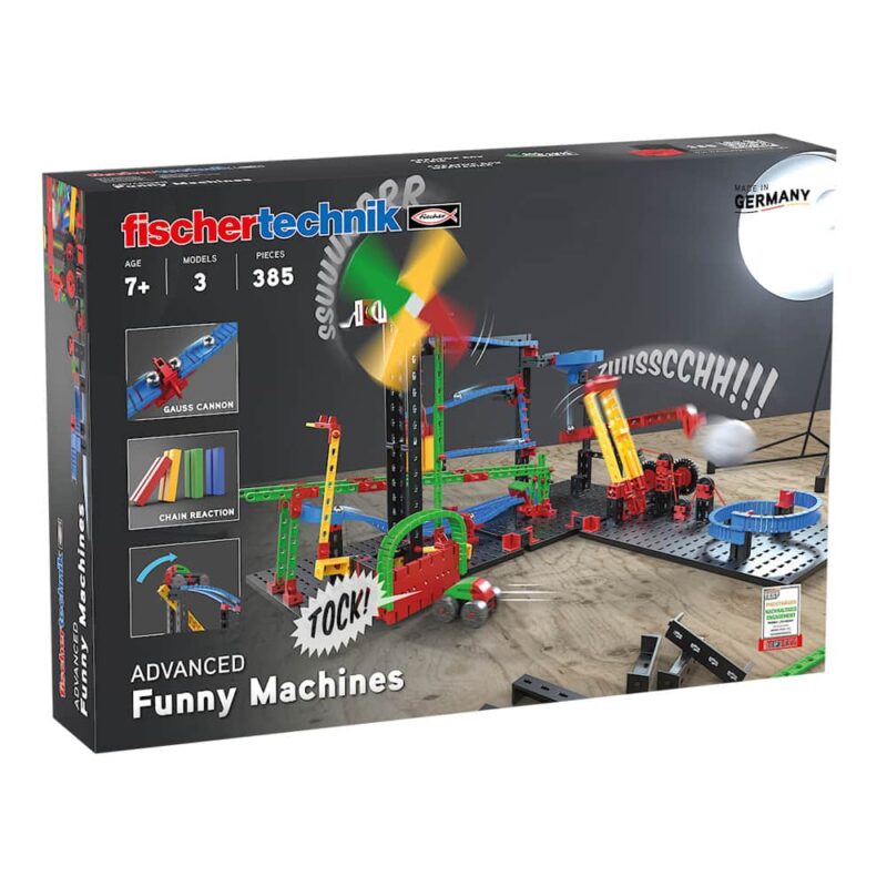 Конструктор Fischertechnik Funny Machines, 3 модела, 385 части, над 7г. Намаления и отстъпки ЧеренПетък 3