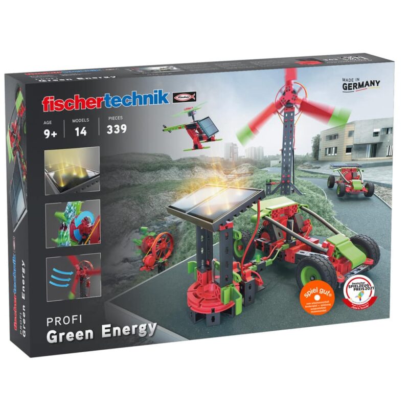 Конструктор Fischertechnik Green Energy, строителен комплект, 14 модела, над 9г. Намаления и отстъпки ЧеренПетък 3