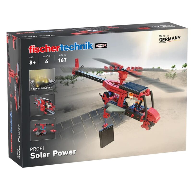 Конструктор Fischertechnik Solar Power, комплект, 4 модела, 64 компонента, над 8г. Намаления и отстъпки ЧеренПетък 3