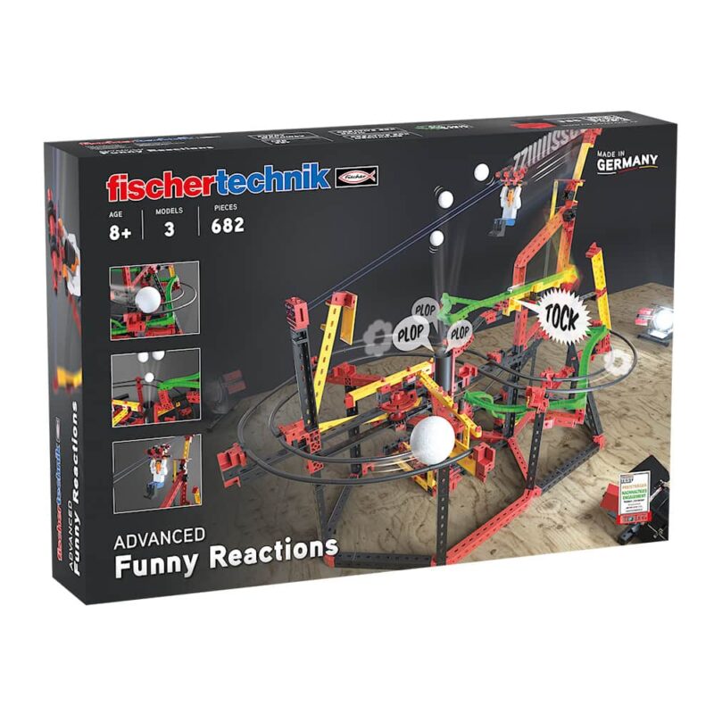 Конструктор Fischertechnik Funny Reactions, 3 модела, 682 части, над 8г. Намаления и отстъпки ЧеренПетък 3