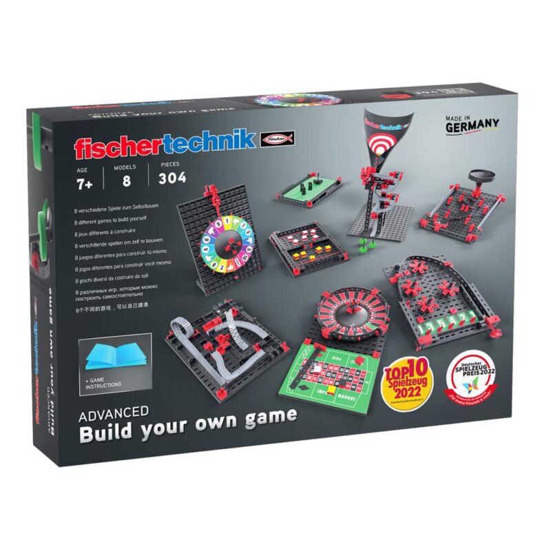 Конструктор Fischertechnik Build your own game, 8 игри, 304 части, над 7г. Намаления и отстъпки ЧеренПетък 3