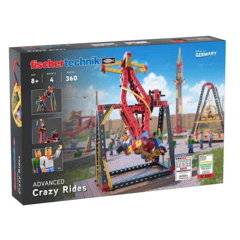 Конструктор Fischertechnik Crazy Rides, 4 модела, 364 части, над 8г. Намаления и отстъпки ЧеренПетък 3