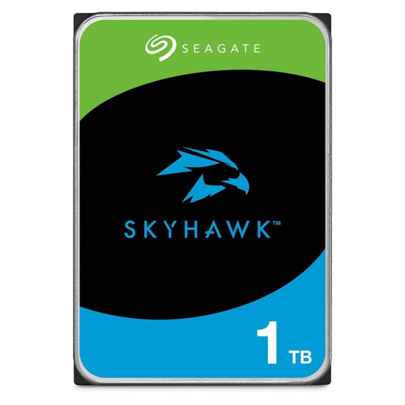 Твърд диск 1TB Seagate SkyHawk (ST1000VX013), SATA 6Gb/s, 256MB кеш, 3.5″ (8.89cm) Намаления и отстъпки ЧеренПетък 3