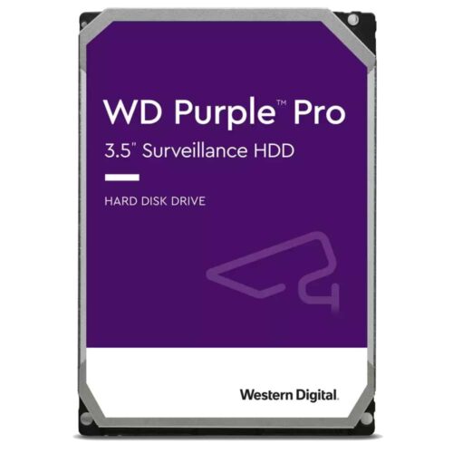 Твърд диск 12TB Western Digital Purple Pro Surveillance (WD121PURP), SATA 6Gb/s, 7200rpm, 256MB, 3.5″ (8.89 cm) Намаления и отстъпки ЧеренПетък