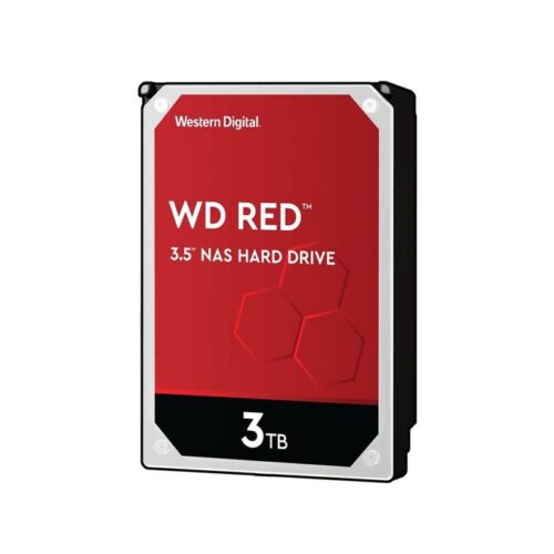 Твърд диск 3TB WD Red NAS, SATA 6Gb/s, 5400 rpm, 256MB, 3.5″(8.89 cm) Намаления и отстъпки ЧеренПетък