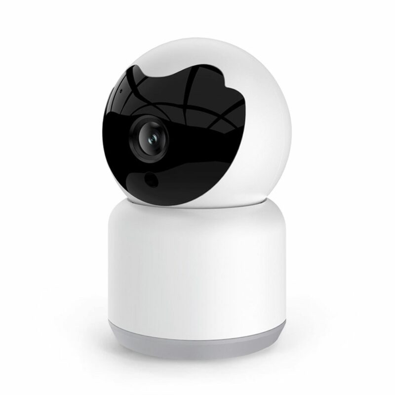 Смарт камера PST-C10A-1MP, 1Mpix, безжична, съвместима с „Tuya Smart“ или „Smart Home“, бяла Намаления и отстъпки ЧеренПетък 3