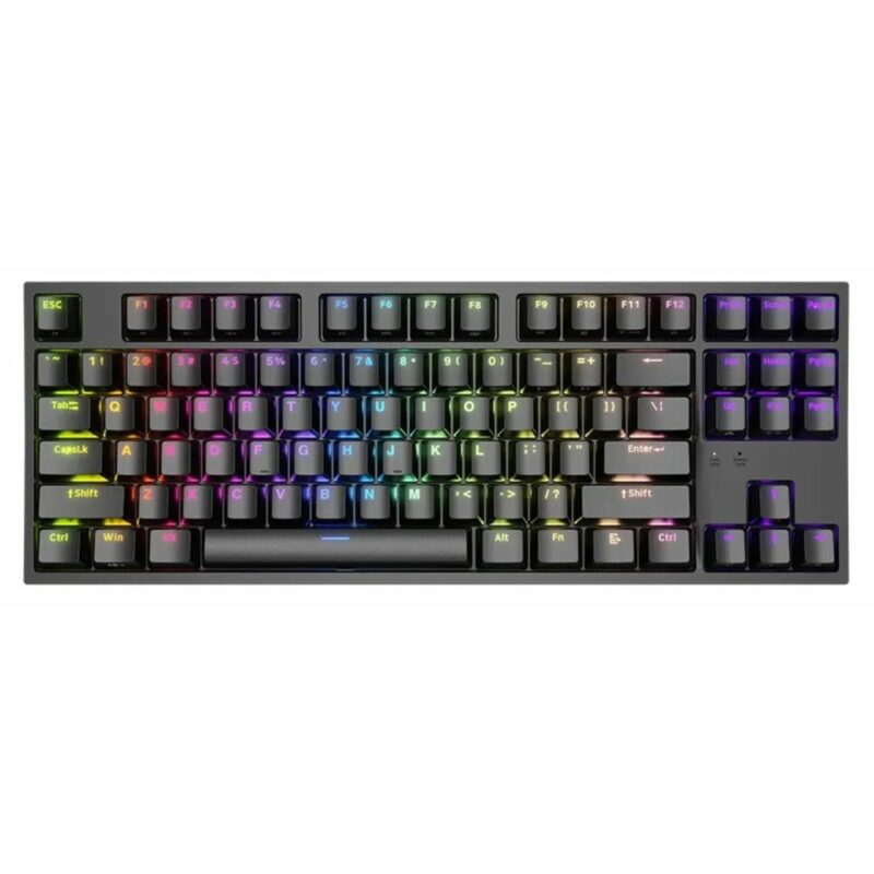 Клавиатура Genesis Thor 404 TKL Black, гейминг, механична, кафяви суичове, RGB подсветка, черна, USB Намаления и отстъпки ЧеренПетък 3