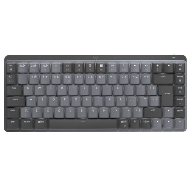 Клавиатура Logitech MX Mechanical Mini Tactile Quiet (920-010780) (разопакован продукт), безжична, подсветка, черна Намаления и отстъпки ЧеренПетък 3