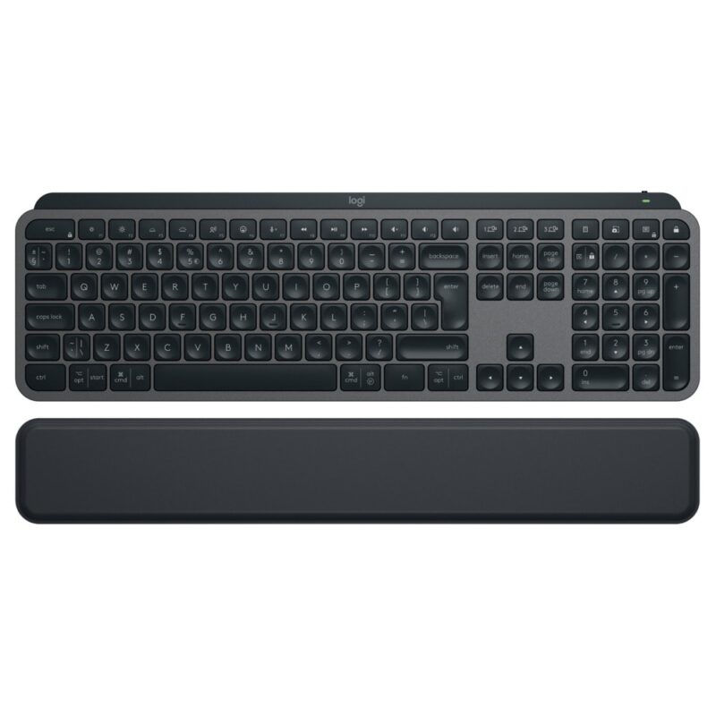 Клавиатура Logitech MX Keys S Plus, безжична, черна, Bluetooth, USB Намаления и отстъпки ЧеренПетък 3