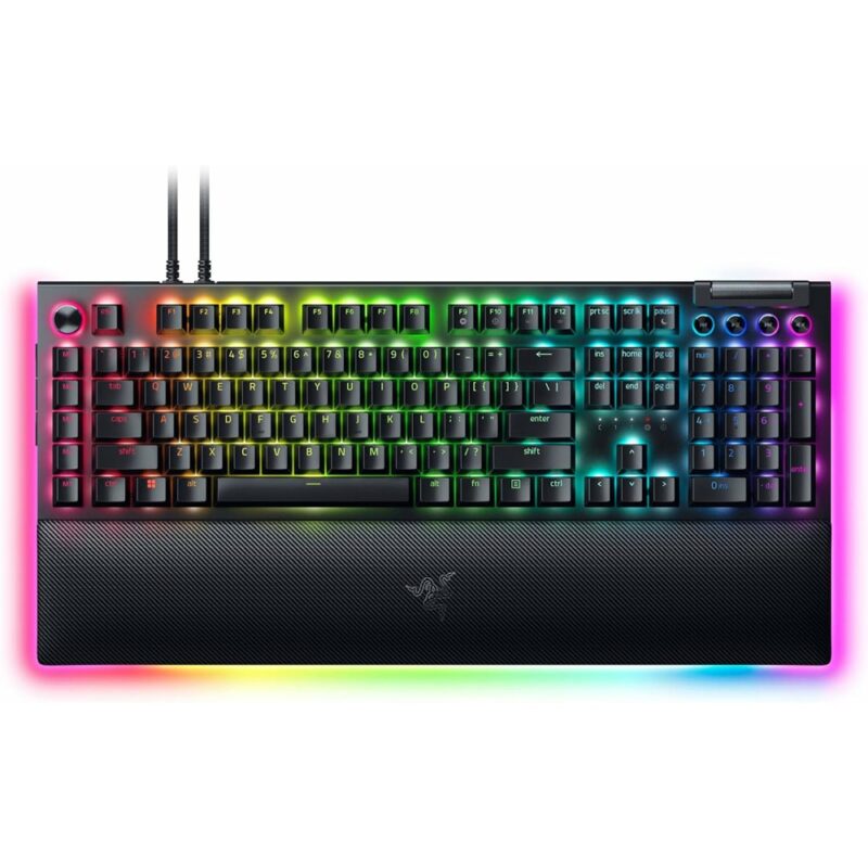 Клавиатура Razer Blackwidow V4 Pro, механична, Razer Yellow жълти суичове, гейминг, Razer Chroma RGB подсветка, черна, USB Намаления и отстъпки ЧеренПетък 3