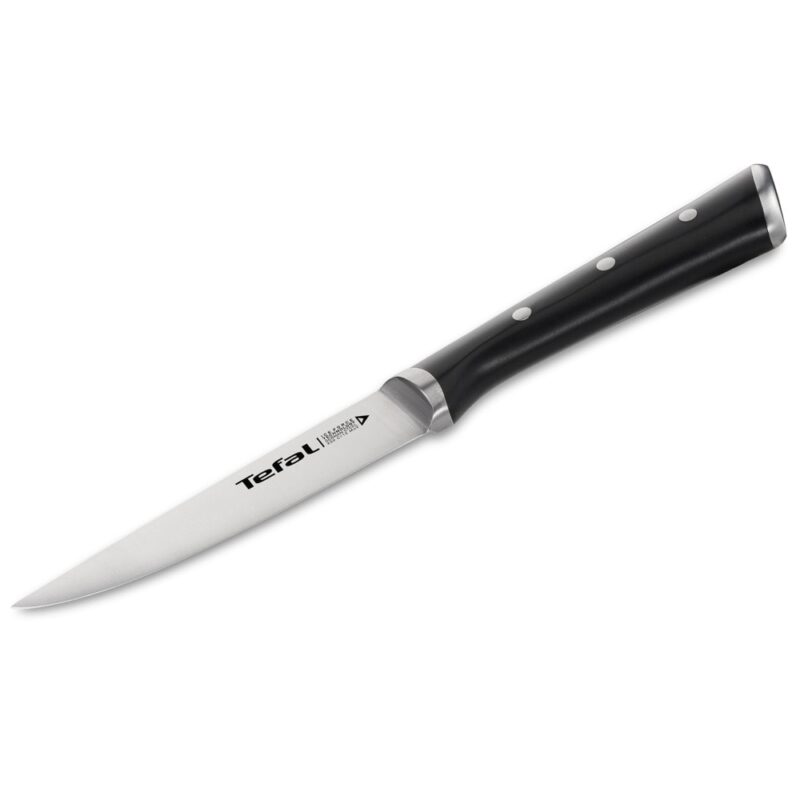 Кухненски нож Tefal K2320914, 11 см, неръждаема стомана, черен Намаления и отстъпки ЧеренПетък 3