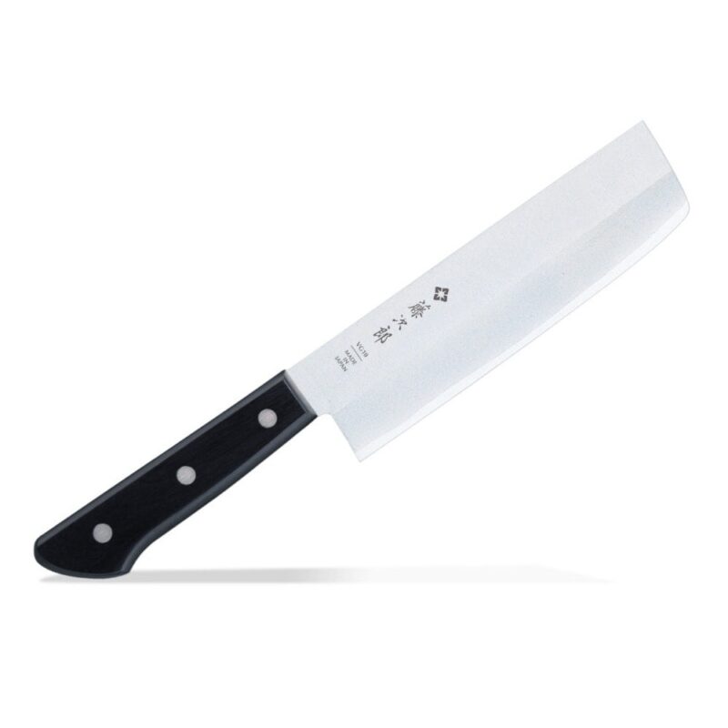 Кухненски нож Tojiro Basic Nakiri, 16.5 см, неръждаема стомана, 3-пластово острие, черен Намаления и отстъпки ЧеренПетък 3