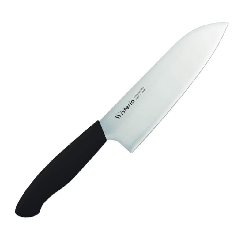 Кухненски нож Tojiro Fuji Cutlery Santoku Wisteria, 17 см, неръждаема стомана, черен Намаления и отстъпки ЧеренПетък 3