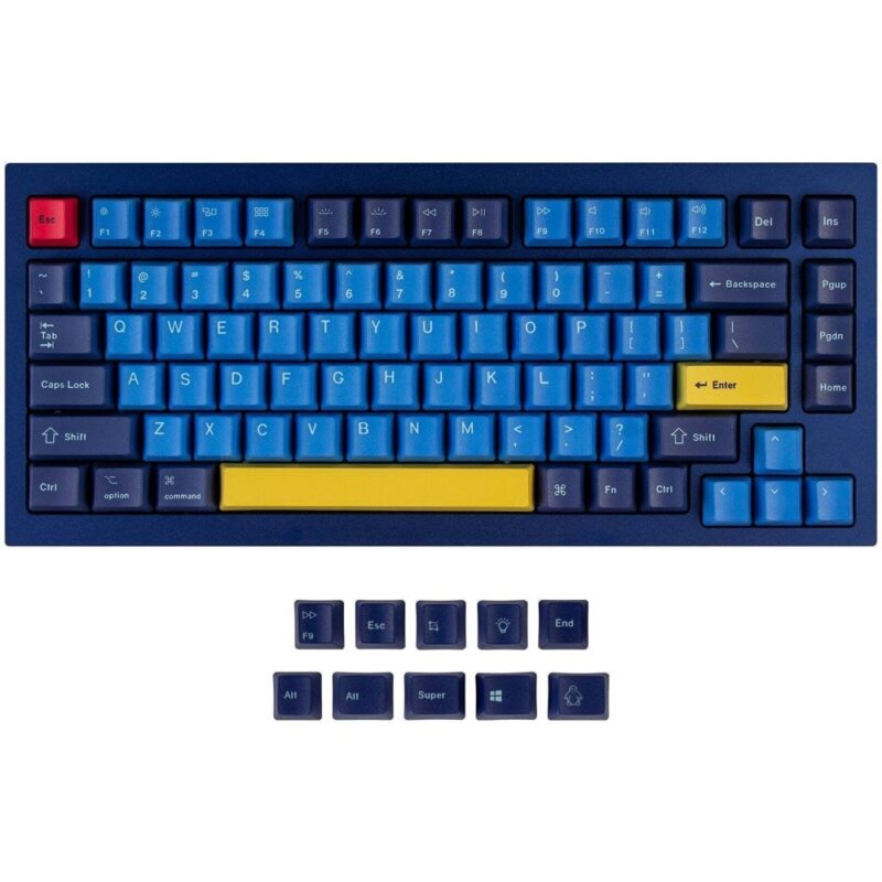 Капачки за механична клавиатура Keychron Beach, 92-Keycap, US Layout Намаления и отстъпки ЧеренПетък 3