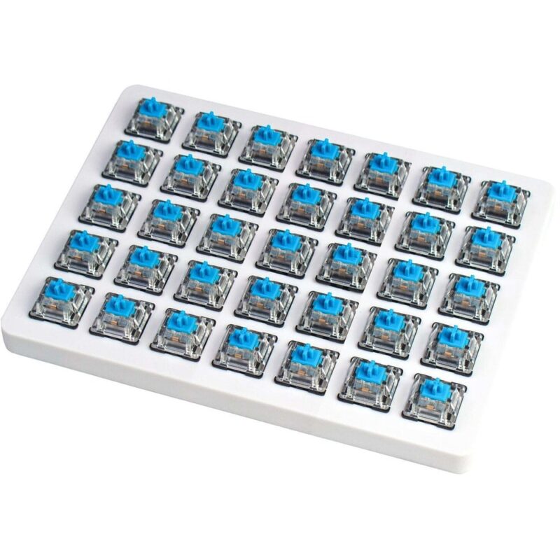 Суичове за механична клавиатура Keychron Blue, Switch Set 35 броя, сини Намаления и отстъпки ЧеренПетък 3
