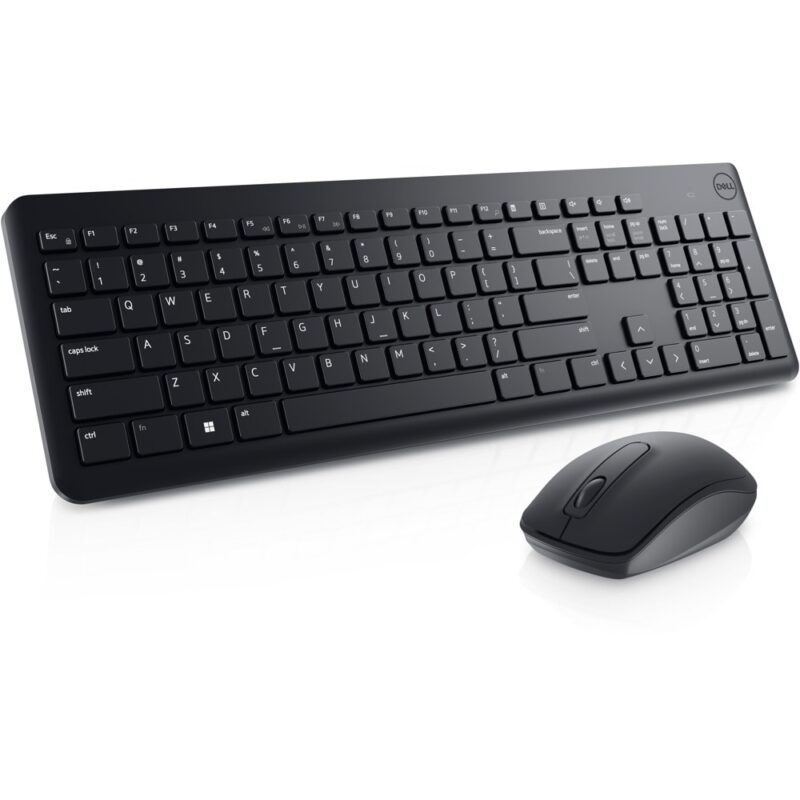 Комплект клавиатура и мишка Dell KM3322W, безжични, черни, Bulgarian (QWERTY), USB Намаления и отстъпки ЧеренПетък 3