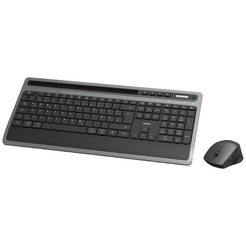 Комплект клавиатура и мишка Hama KMW-600 Plus, безжични, 2400 dpi, Bluetooth, черни Намаления и отстъпки ЧеренПетък 3