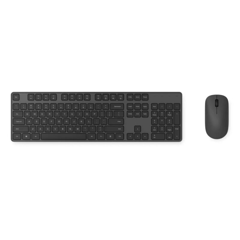 Комплект клавиатура и мишка Xiaomi Wireless Keyboard and Mouse Combo, безжични, 1000 dpi, черни Намаления и отстъпки ЧеренПетък 3