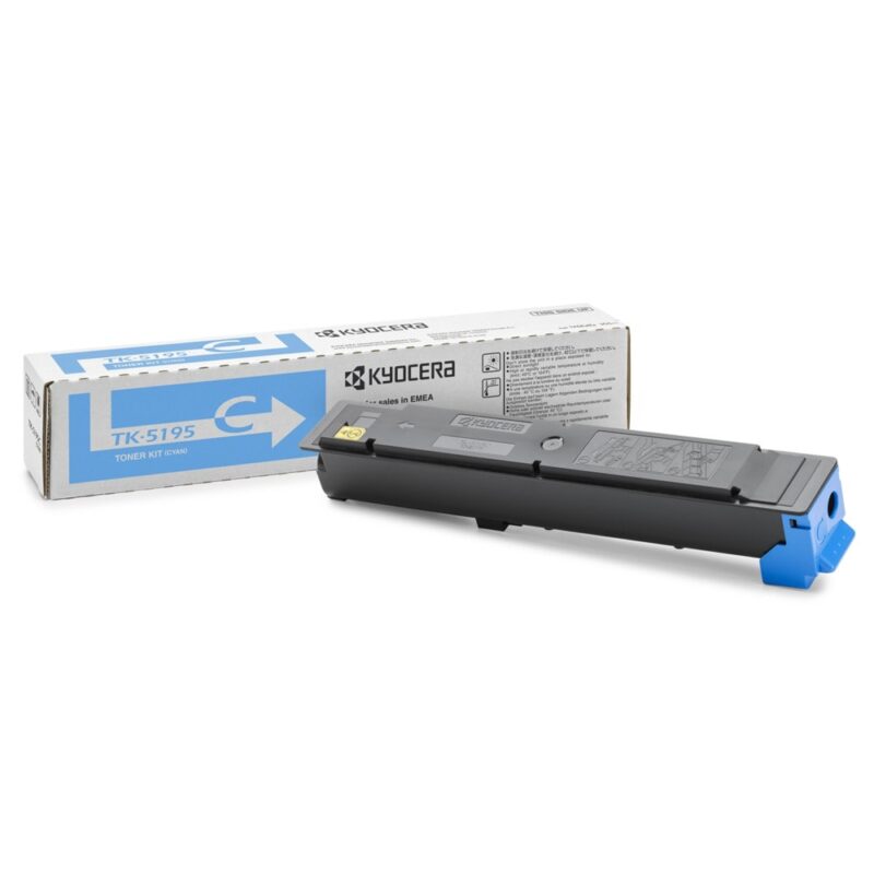 Тонер касета за Kyocera TASKalfa 306ci – Cyan – 1T02R4CNL0 – Kyocera TK-5195C, Заб.: 7000к Намаления и отстъпки ЧеренПетък 3