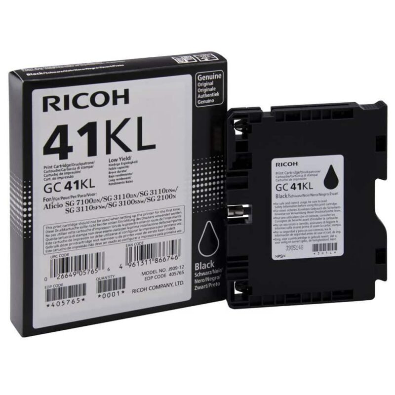 Тонер касета за Ricoh SGK3100dn Aficio SG-K 3100 dn/SG 2100 n/SG 7100 dn – Black – 405765 – Ricoh GC41KL, Заб.: 600к Намаления и отстъпки ЧеренПетък 3
