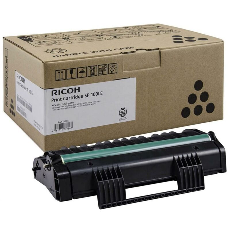 Тонер касета за Ricoh Aficio SP 100/100 SF/100 SFe/100 SU/100 SUe/100 e/110 Series/112/112 SU/Sp SP 110 Series – Black – 407166 – Ricoh SP 100LE, Заб.: 1200к Намаления и отстъпки ЧеренПетък 3