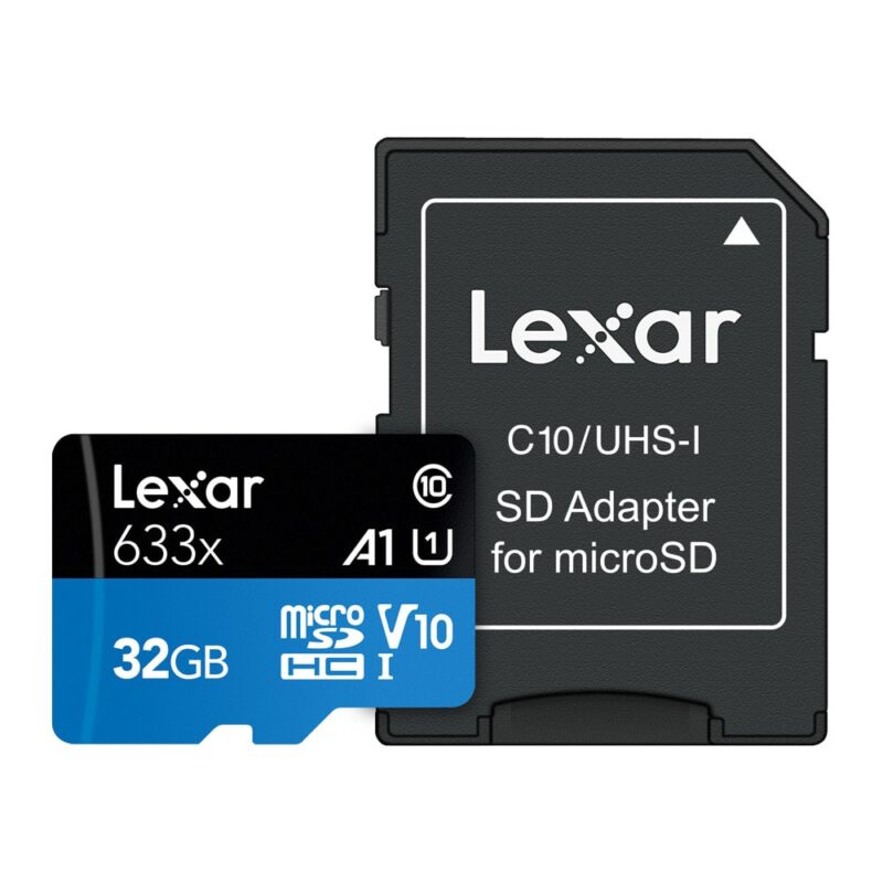Карта памет 32GB microSDHC с адаптер, Lexar High-Performance 633x, Class 10 UHS-I, скорост на четене до 100 MB/s Намаления и отстъпки ЧеренПетък 3
